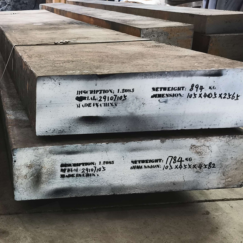 1.2085 X33CrS16 SUS420F 420F mold steel Hot rolled Q+T Plate Bar 1.2085 X33CrS16 SUS420F 420F mold steel Q+T plate bar