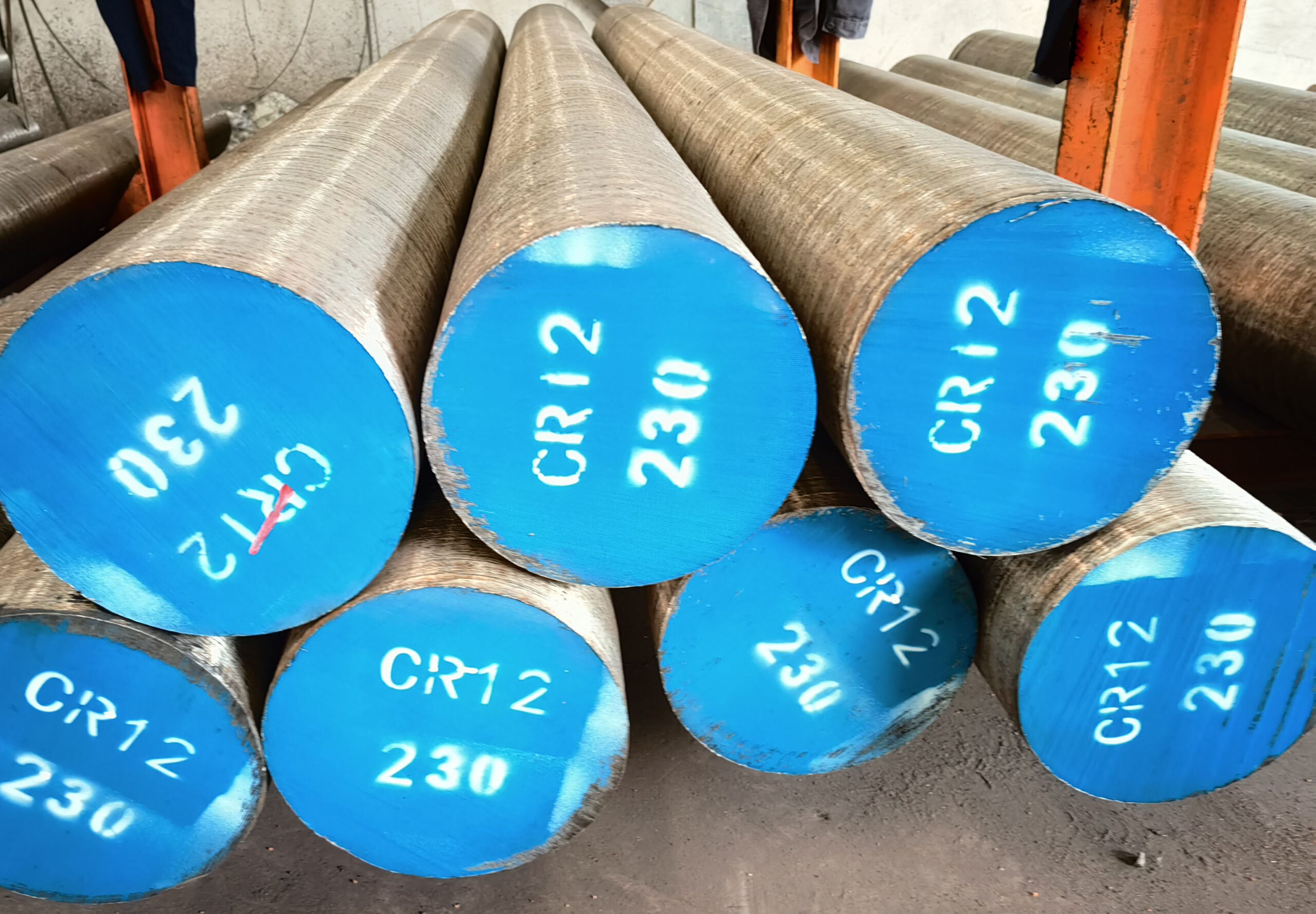Cr12 1.2080 COLD WORK STEEL Cr12 ROUND BAR STEEL